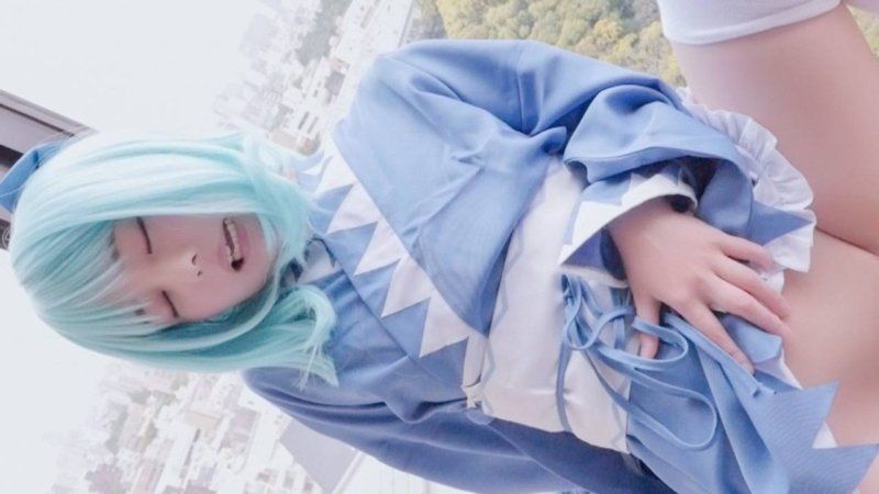 【個撮中出しコスH♥】あざと可愛いつるつるパイパンと純白ニーハイがベストマッチ♥最奥中出し孕まSEX！！