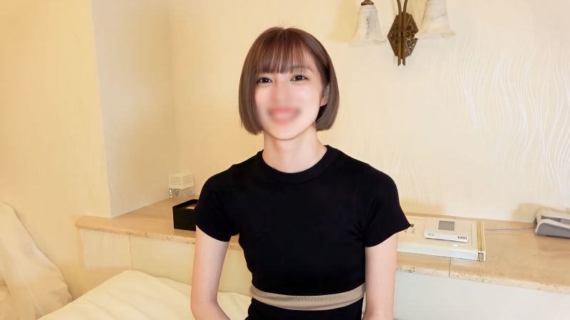 【無】與剪髮改變印象的藝能人相同般外表的妹子再會!這次交涉結果中出解禁!